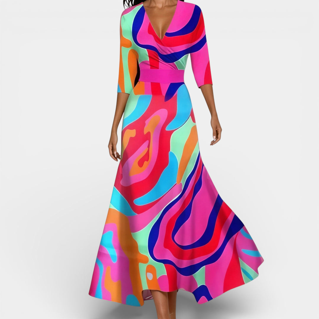 Emily | Elegant Floral Dress