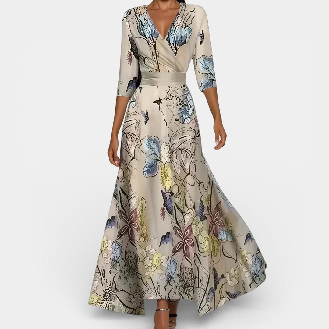 Emily | Elegant Floral Dress