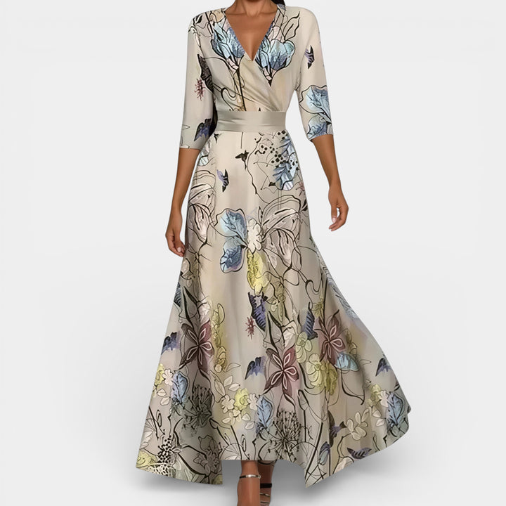 Emily | Elegant Floral Dress