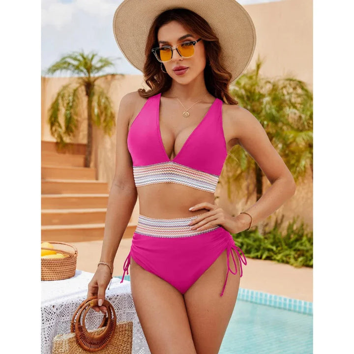 Sandra | Sculpting High-Waisted Bikini