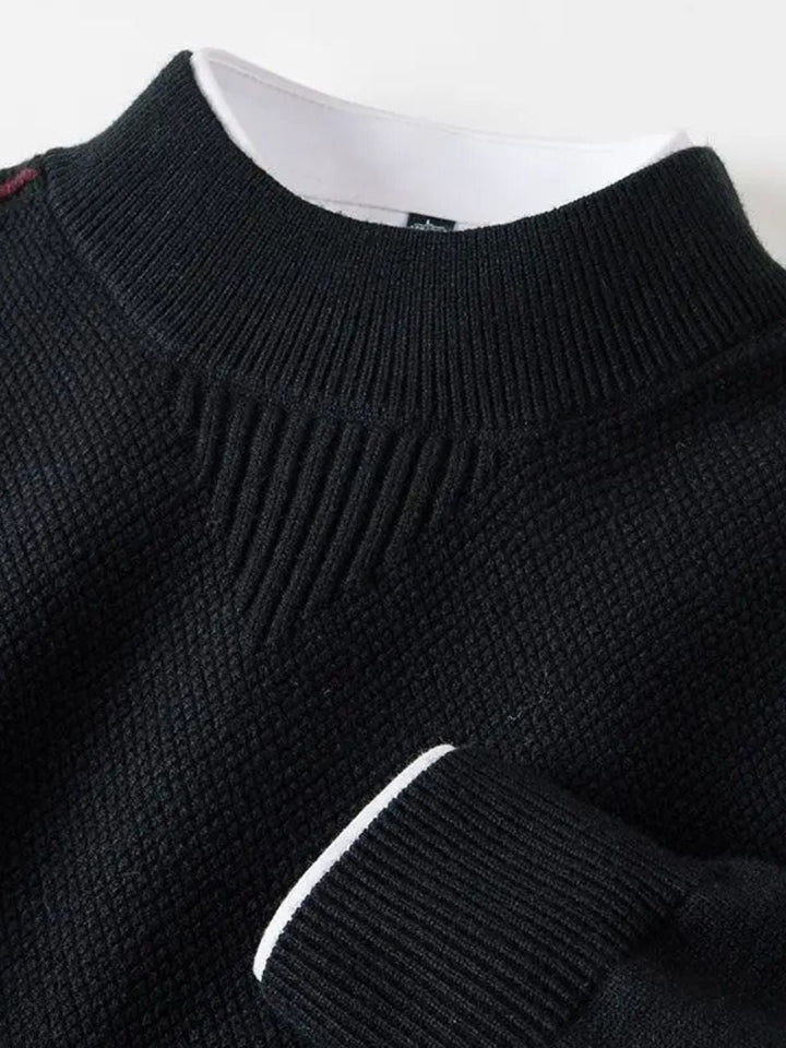 Saville Grain Knit Pullover