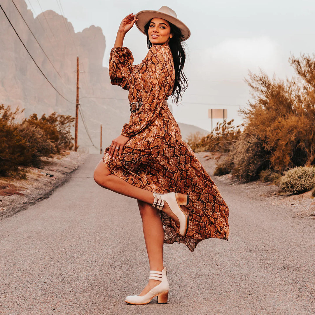 Celeste | Vintage-Inspired Comfort Pumps