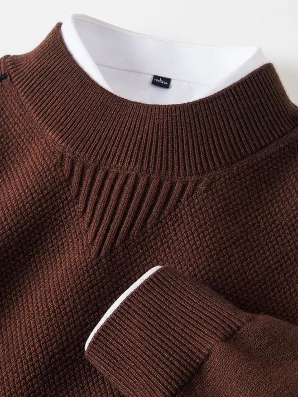 Saville Grain Knit Pullover