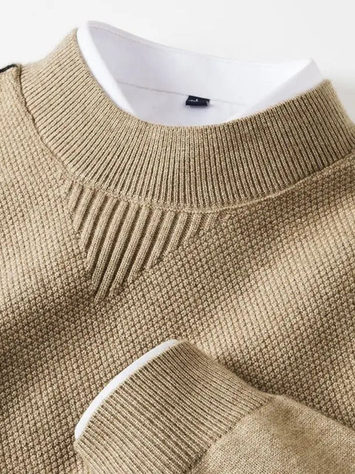 Saville Grain Knit Pullover