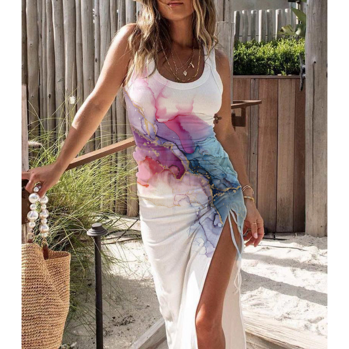 Dafne | Chic Ribbed Dress