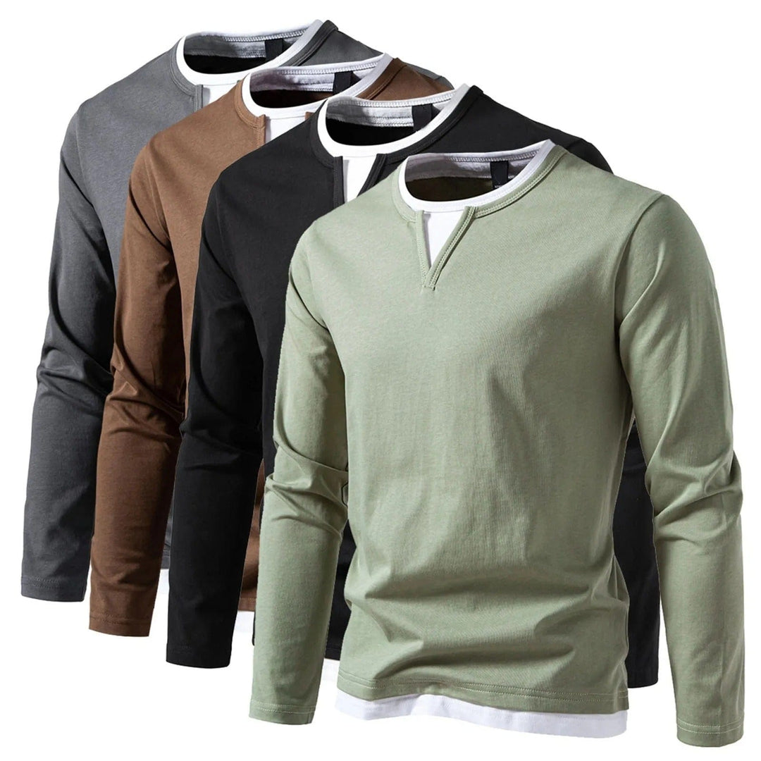 1+1 FREE | Martin - Long Sleeve Henley