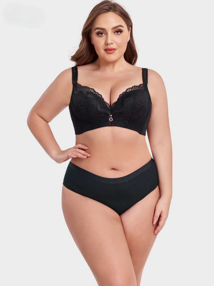 Connie | Elegant Lace Push-Up Bra