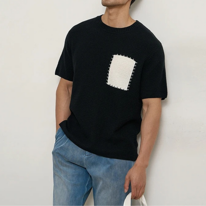 Milo | Knitted Texture Tee