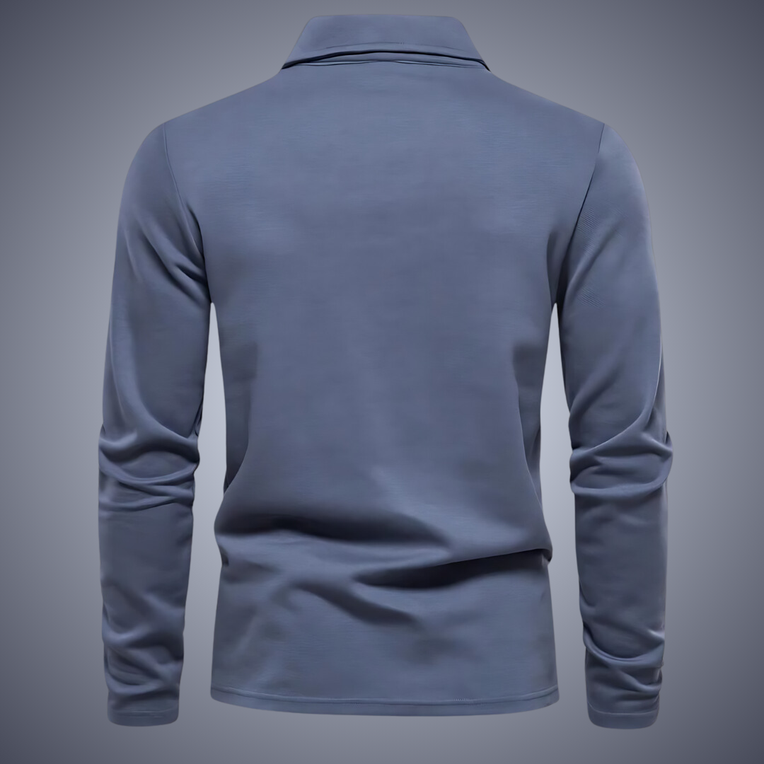 1+1 FREE | Robert - Long Sleeve Polo