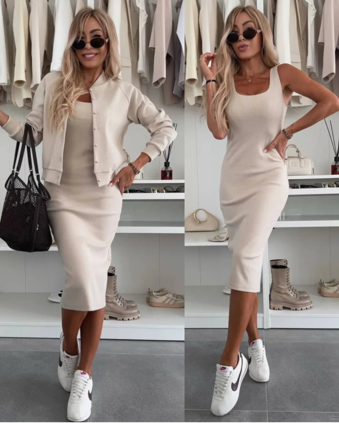 Karin | Modern Femme Dress & Jacket Set