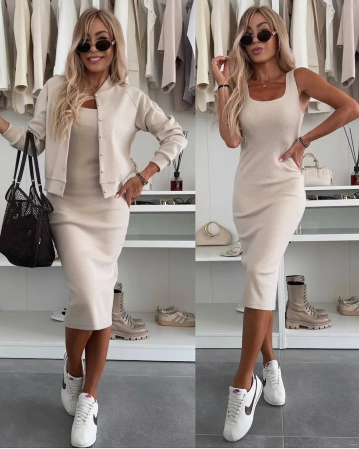 Karin | Modern Femme Dress & Jacket Set