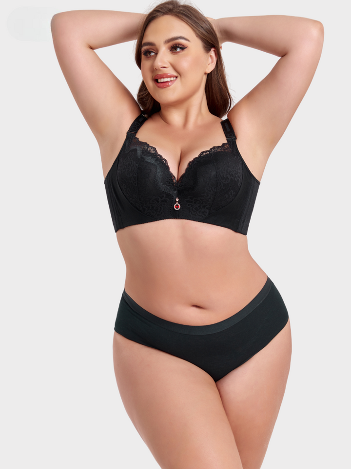 Connie | Elegant Lace Push-Up Bra