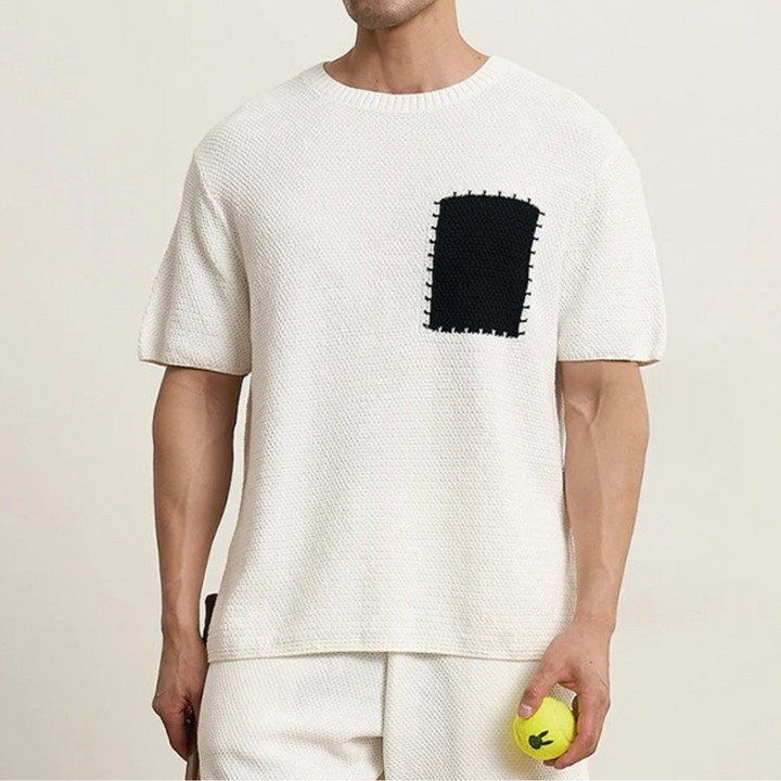 Milo | Knitted Texture Tee