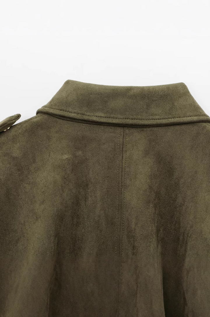 Ziva Suede Jacket | Luxe Texture, Effortless Fit