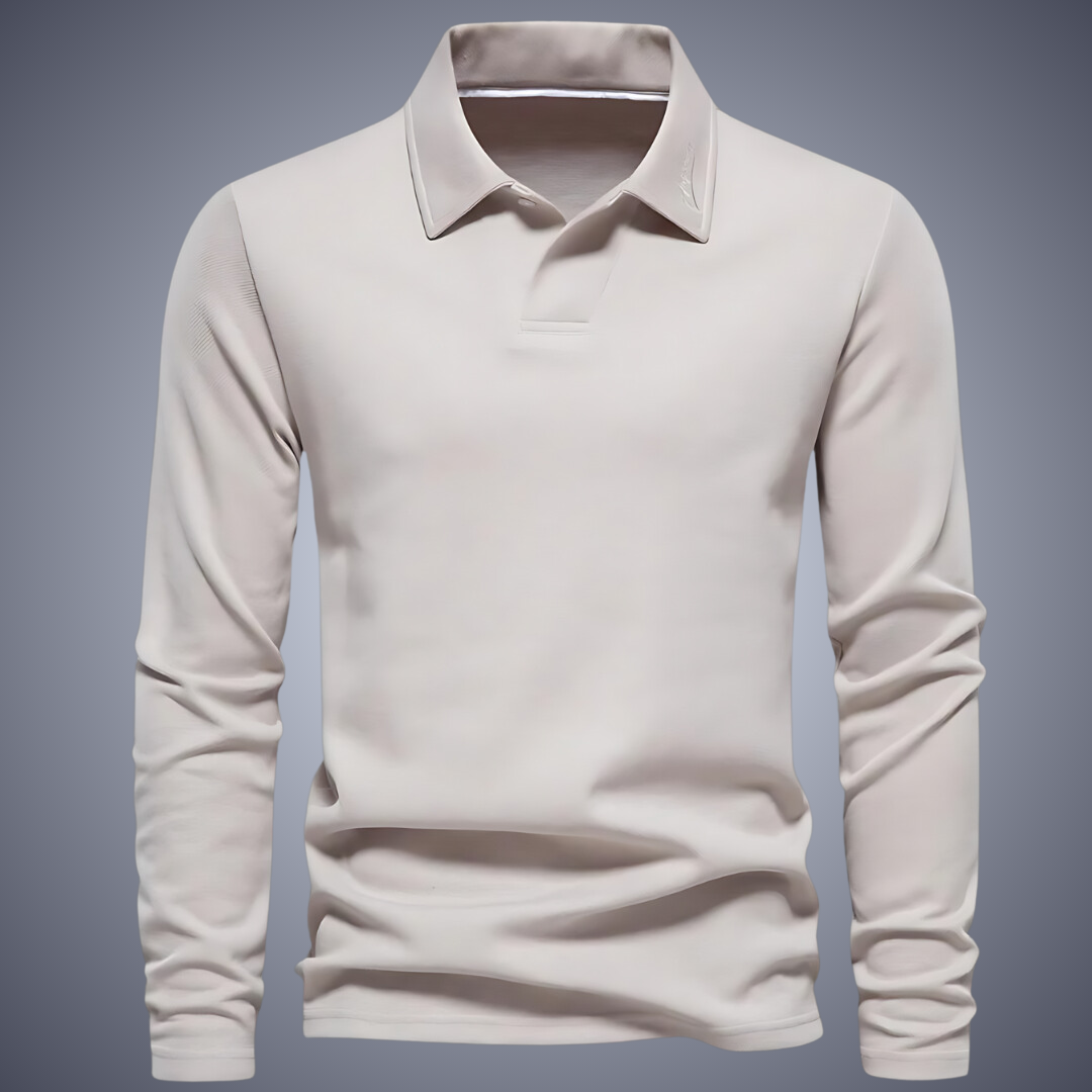 1+1 FREE | Robert - Long Sleeve Polo