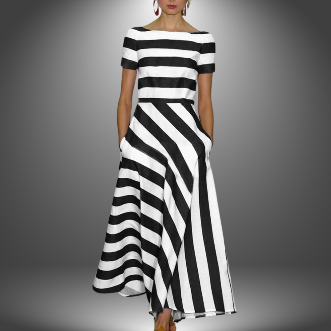 Soraya | Flowy Striped Dress