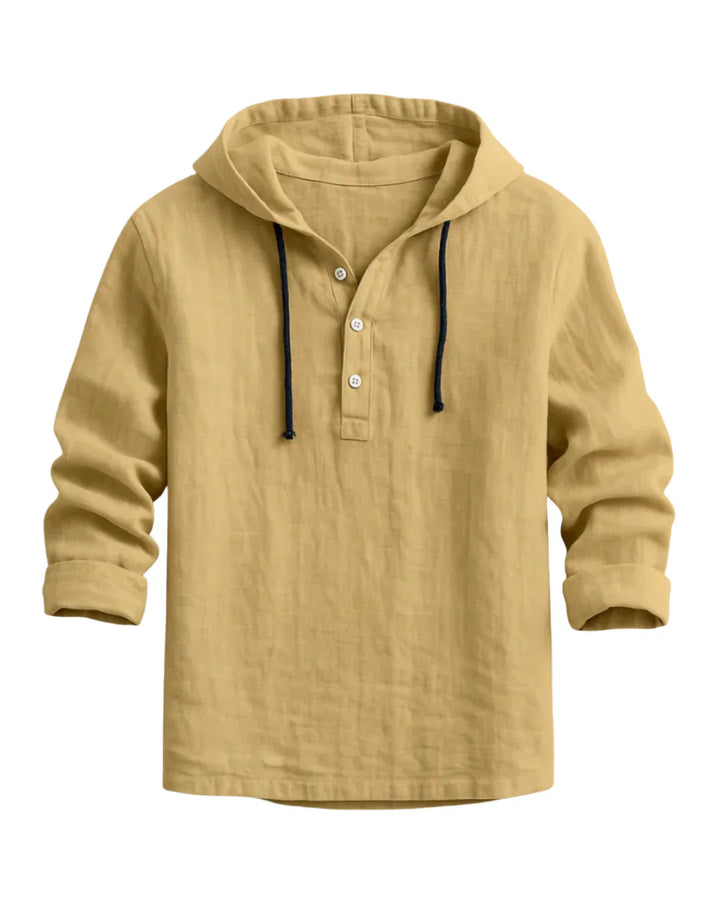 Grayson | Refined Hooded Shirt