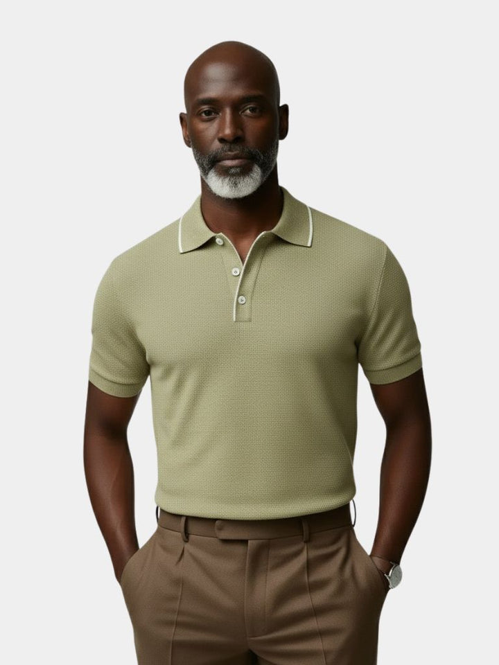 Classic Beige Polo Shirt