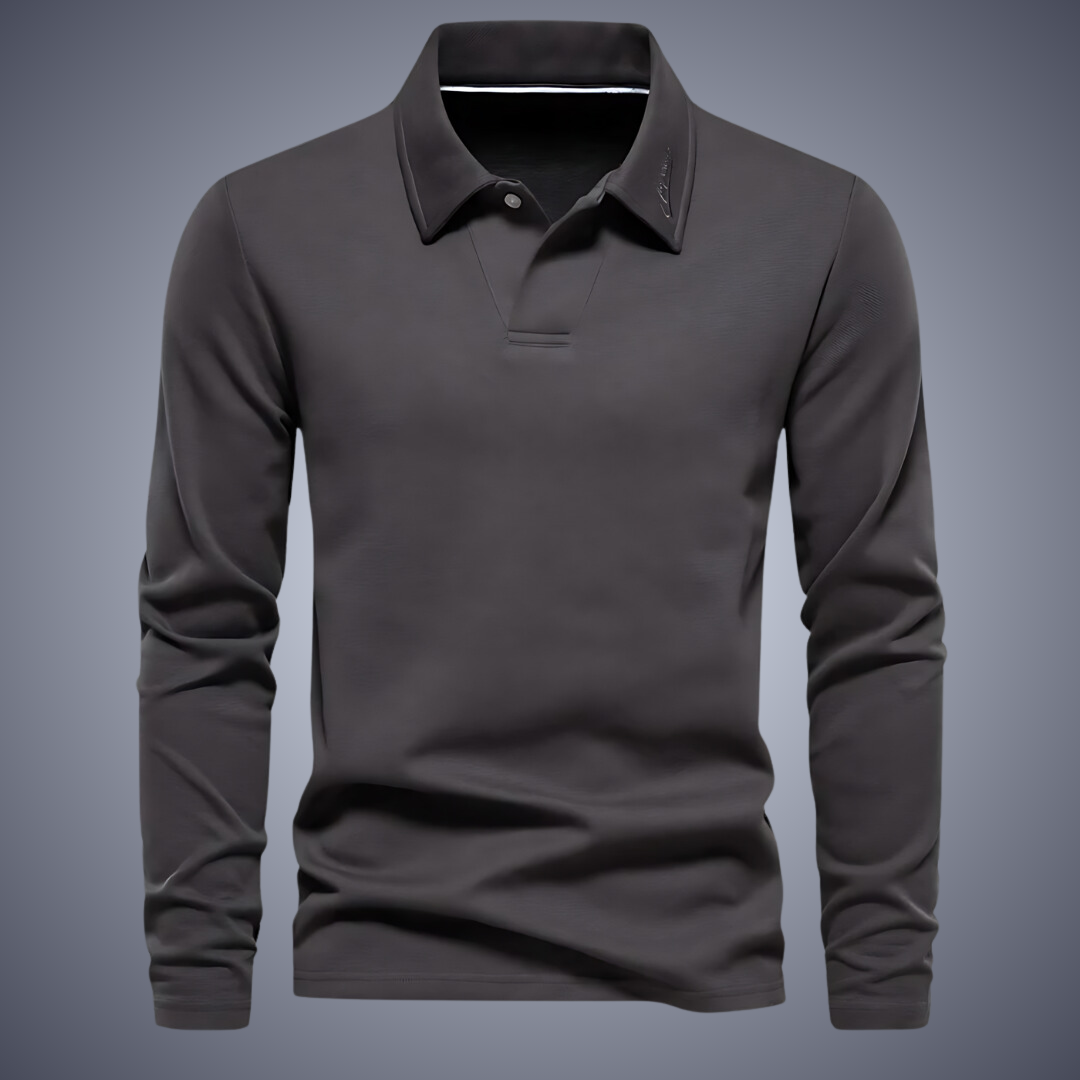 1+1 FREE | Robert - Long Sleeve Polo