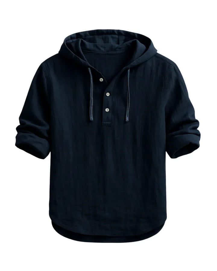 Grayson | Refined Hooded Shirt