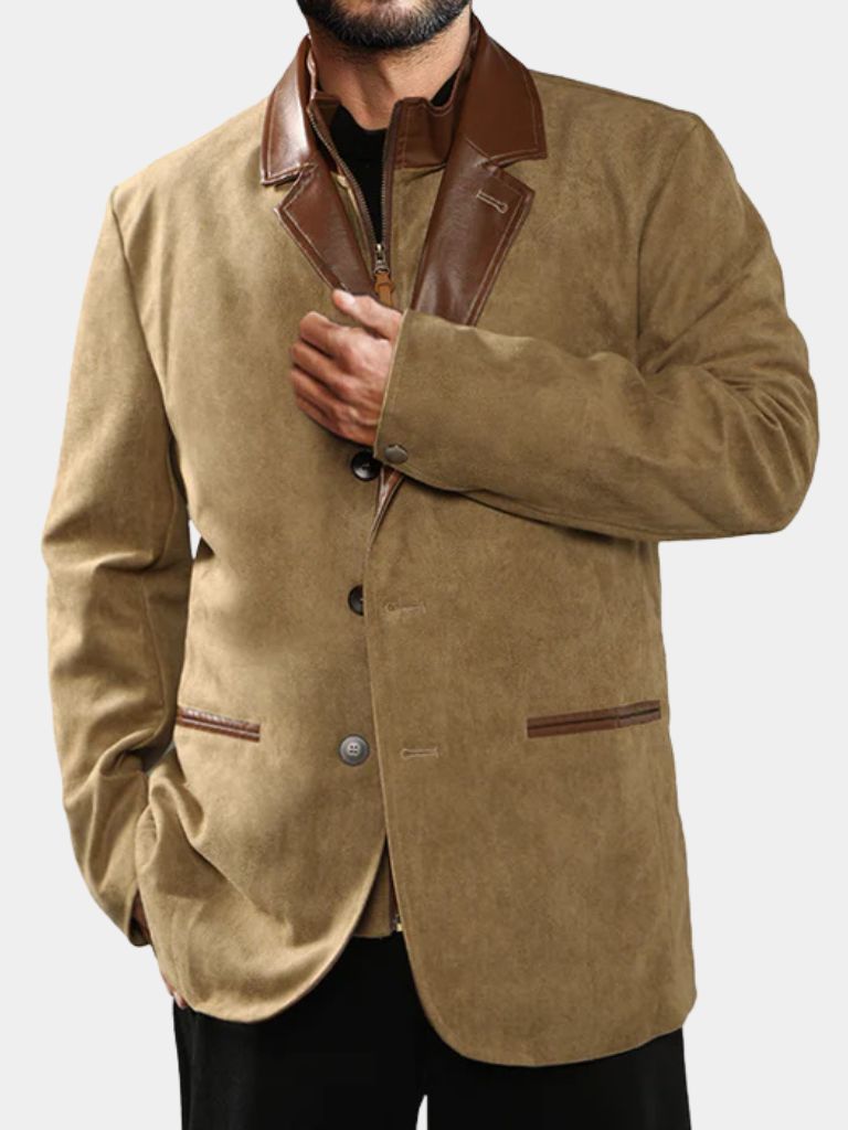 Lucien Autumn Suede Coat