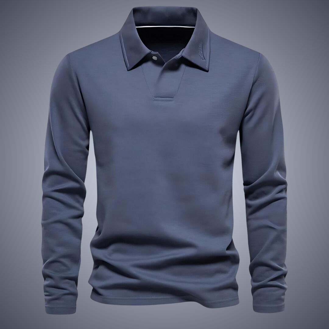 1+1 FREE | Robert - Long Sleeve Polo