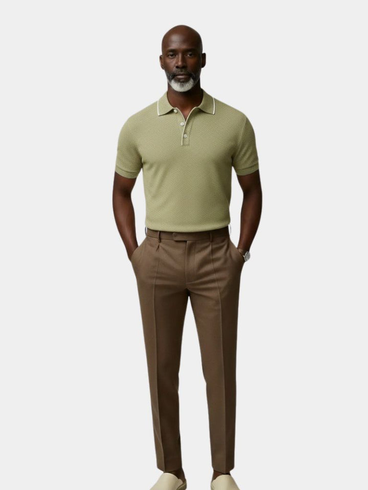 Classic Beige Polo Shirt