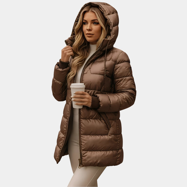 Lina | Quilted Hooded Jacket