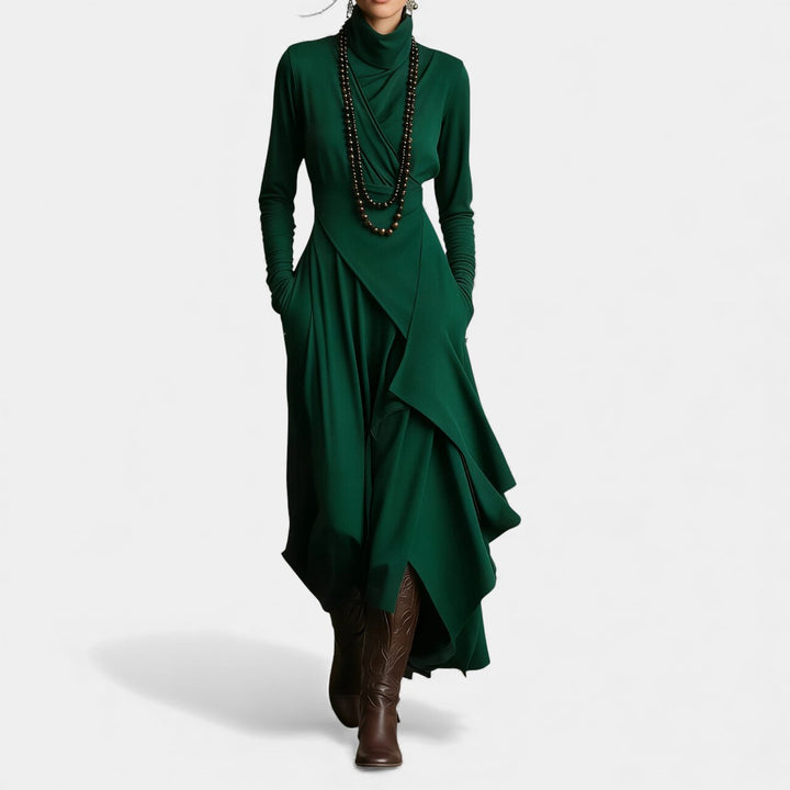 Giorgia Pleated Maxi Dress