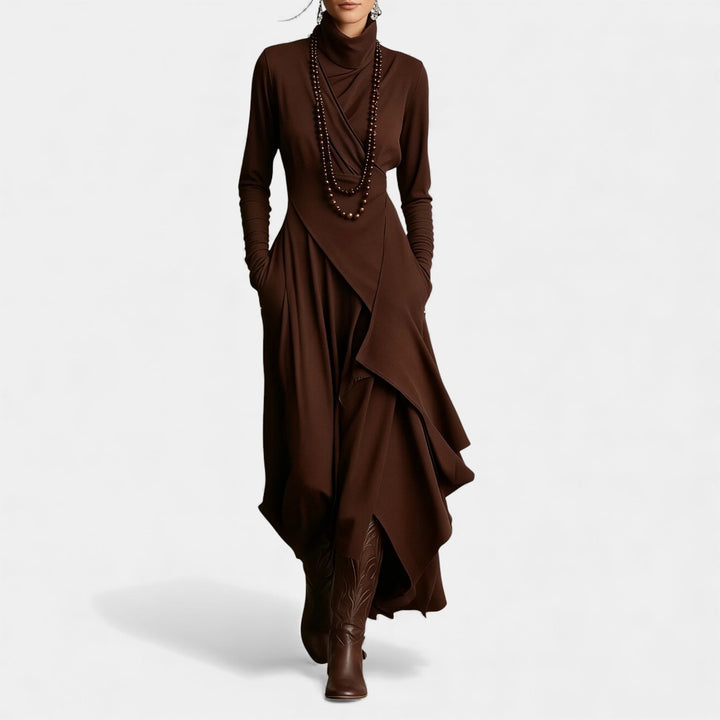 Giorgia Pleated Maxi Dress