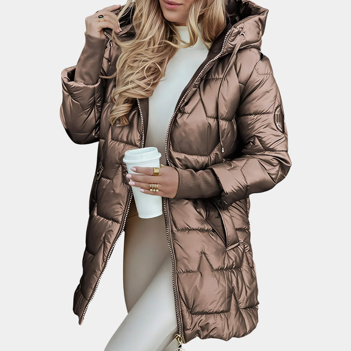 Lina | Quilted Hooded Jacket