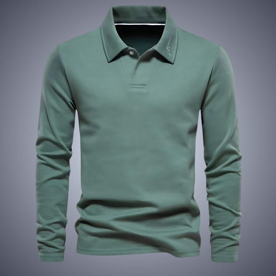 1+1 FREE | Robert - Long Sleeve Polo