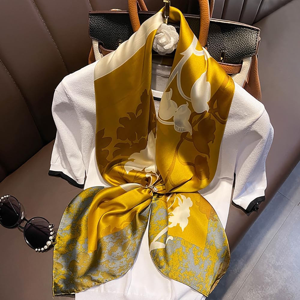 Aveline | Silk-Touch Statement Scarf