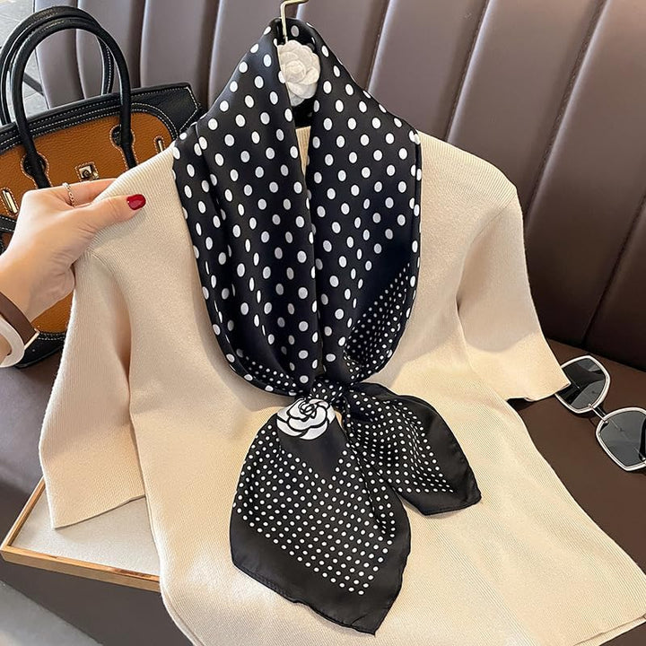 Aveline | Silk-Touch Statement Scarf