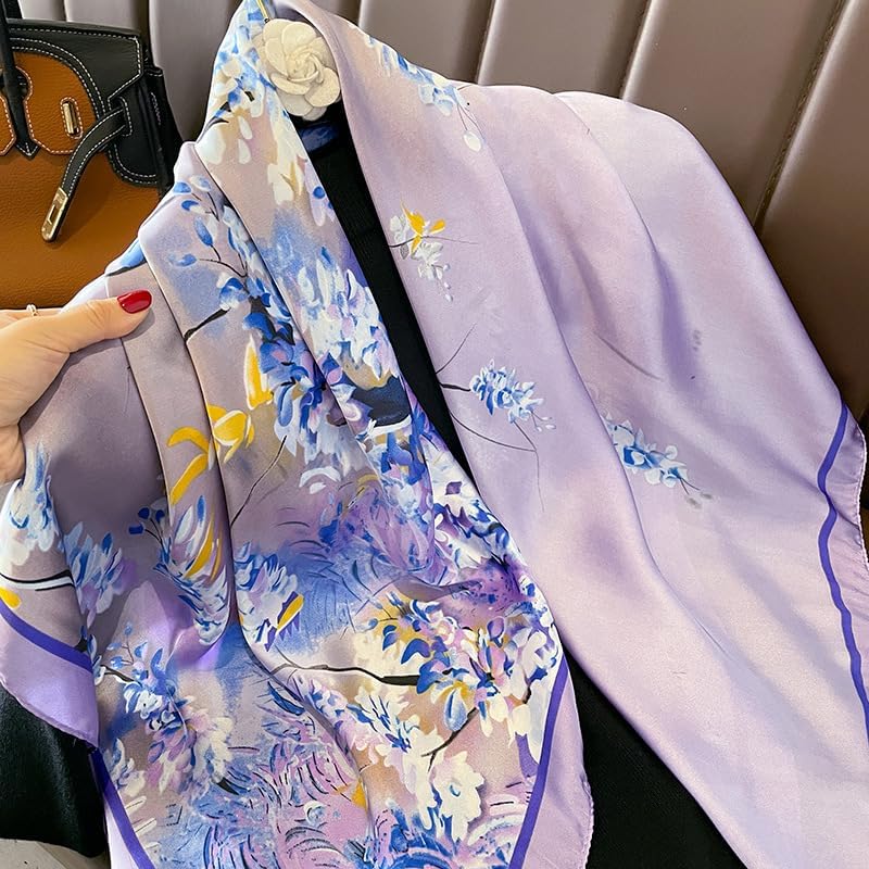 Aveline | Silk-Touch Statement Scarf