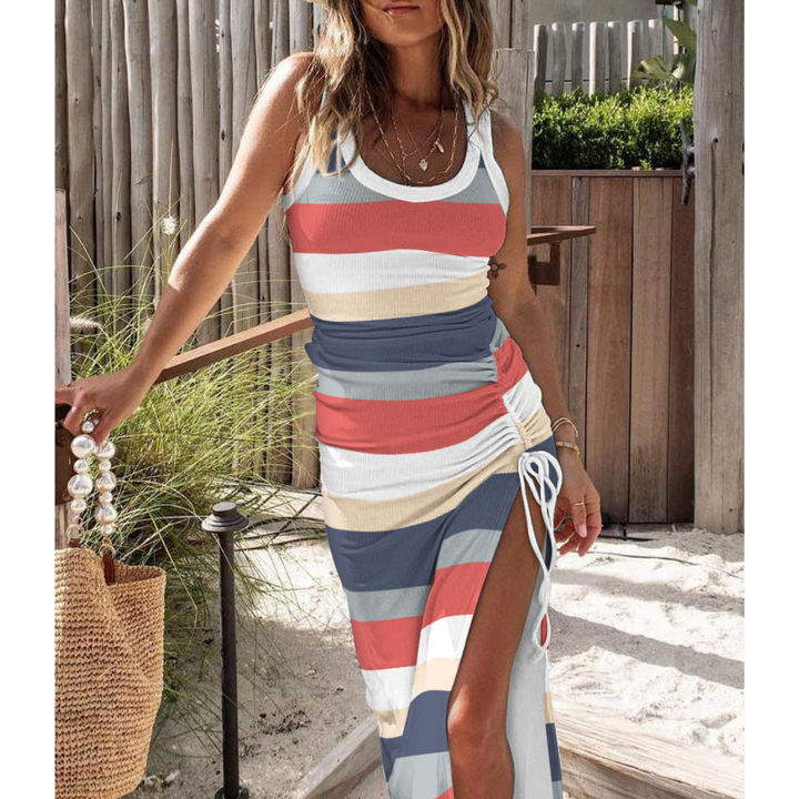 Dafne | Chic Ribbed Dress