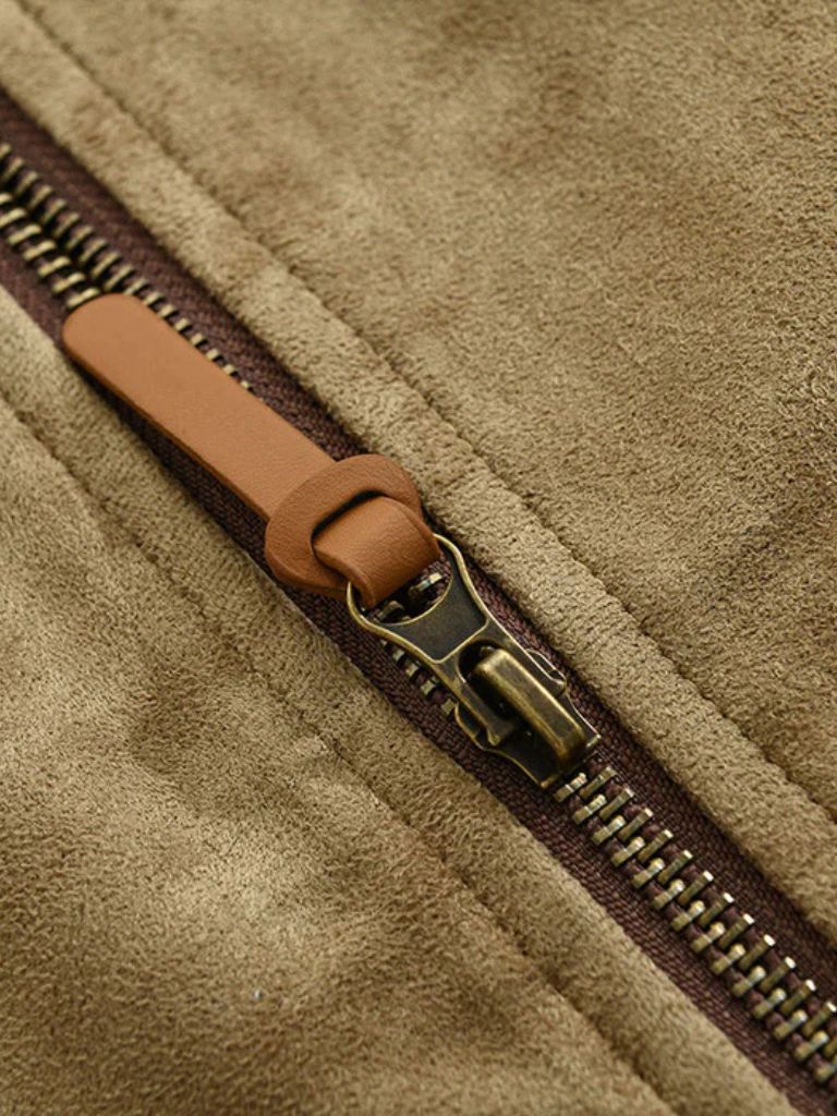 Lucien Autumn Suede Coat