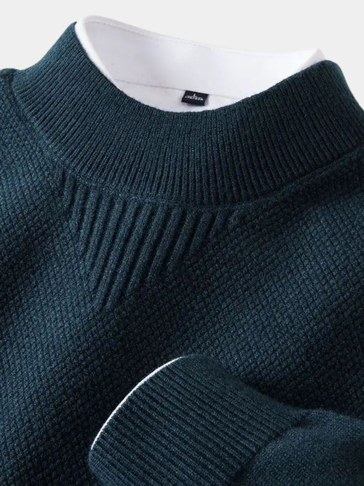 Saville Grain Knit Pullover