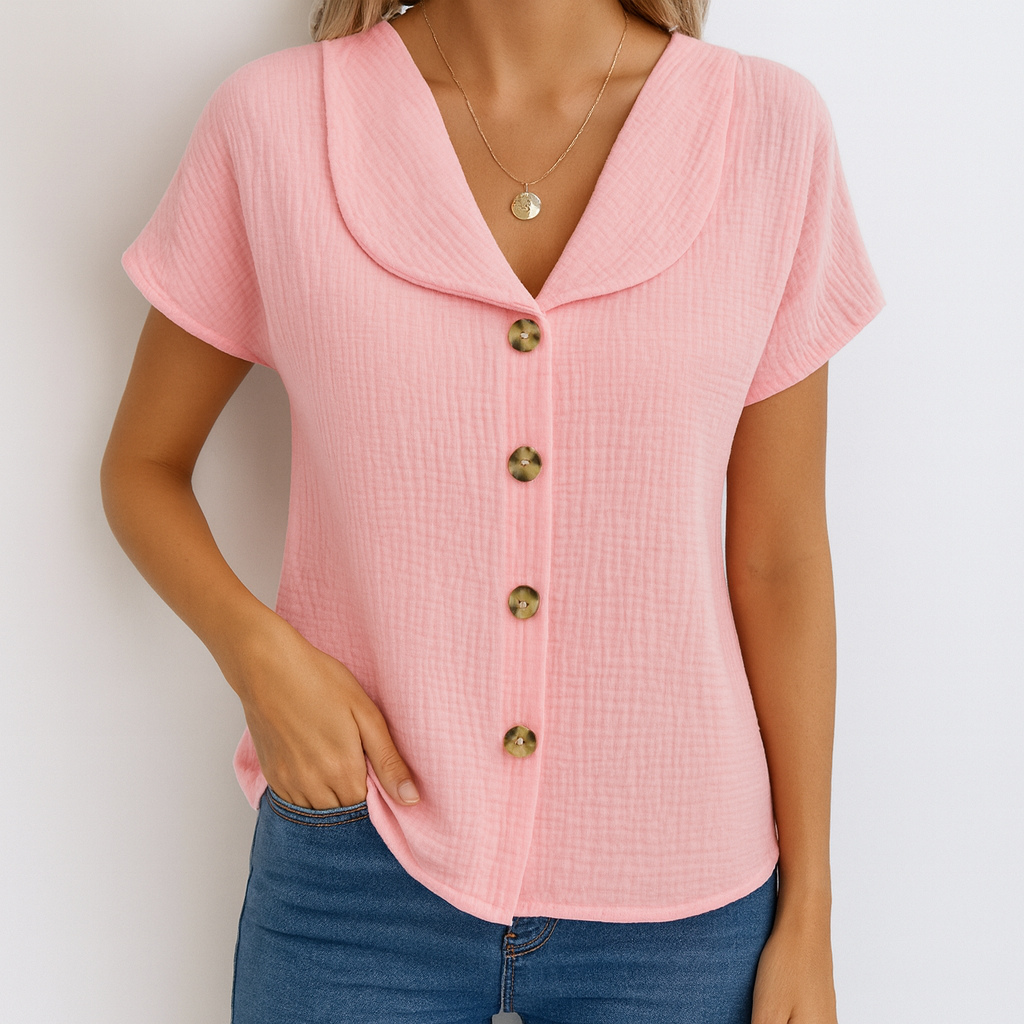 Maureen | Chic Buttoned Blouse