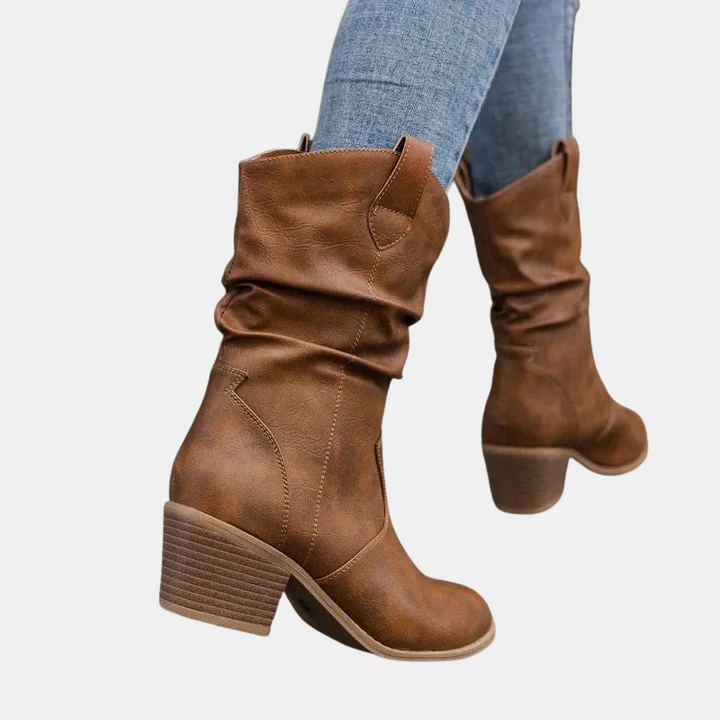 Camille | Leather Boots