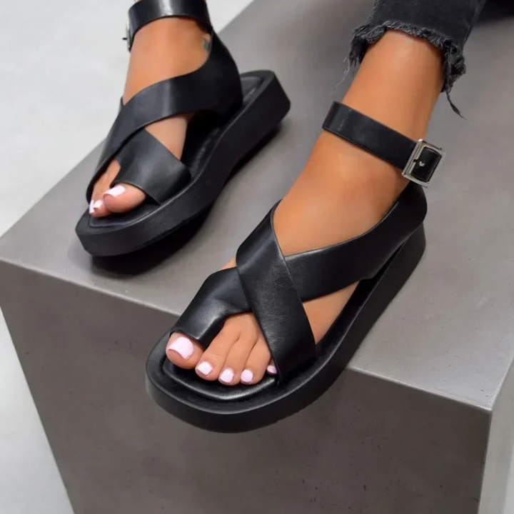 Lilou | Elegant Comfort Sandals with Straps