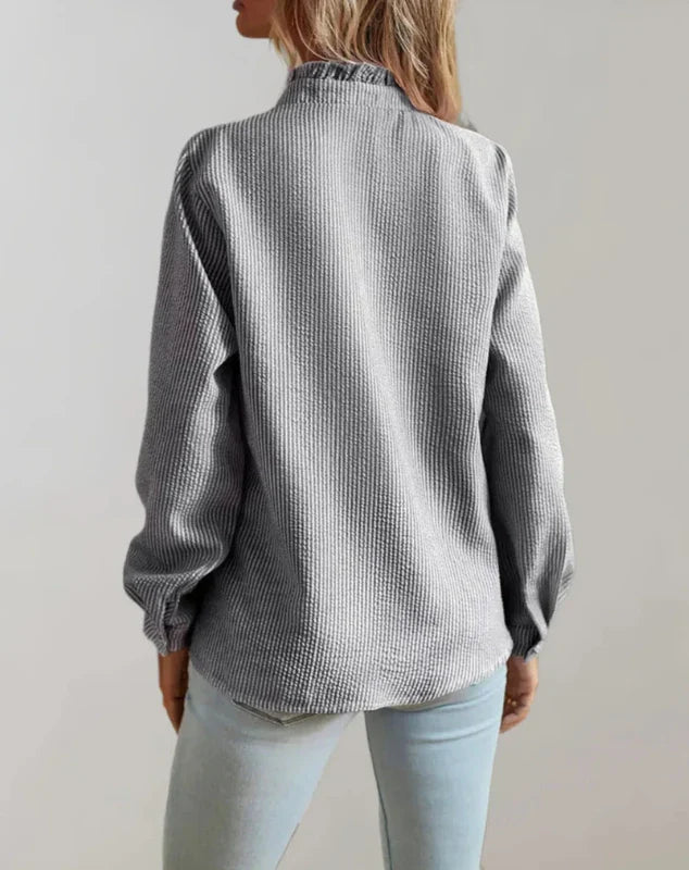 Natalie | Blouse with Ruffles