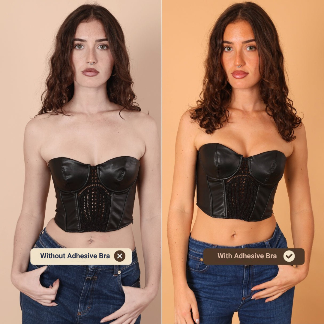 Agatha | Strapless Push‑Up Adhesive Bra