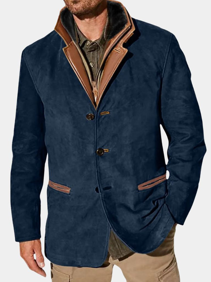 Lucien Autumn Suede Coat