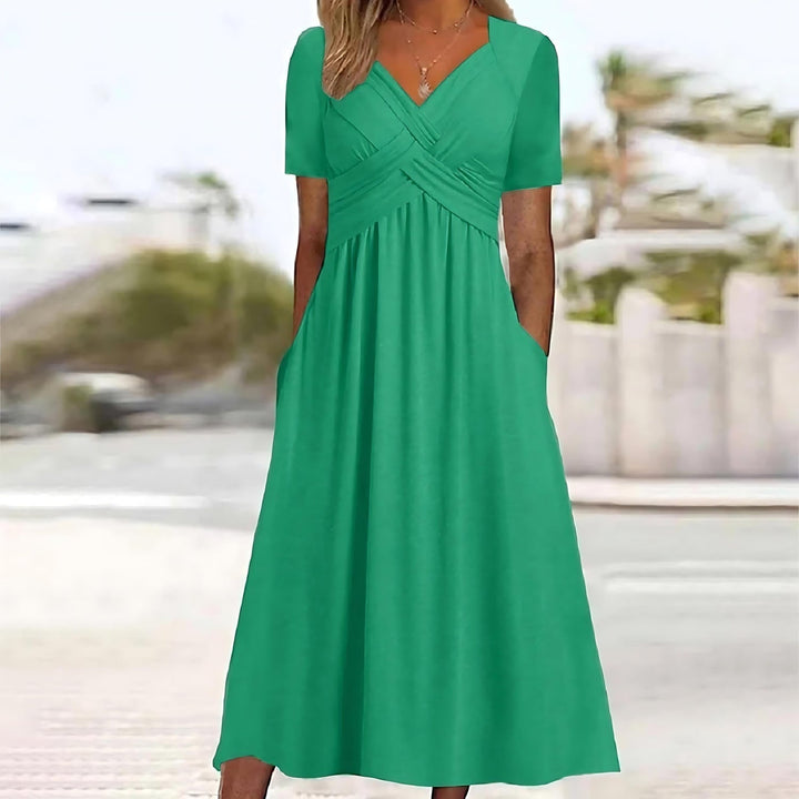 1+1 FREE | Seraphine - Elegant Midi Dress