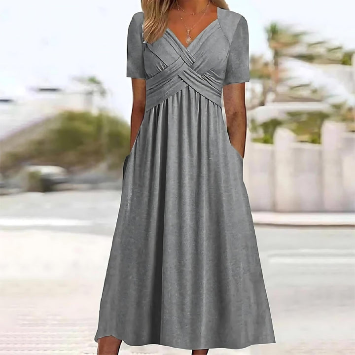 1+1 FREE | Seraphine - Elegant Midi Dress