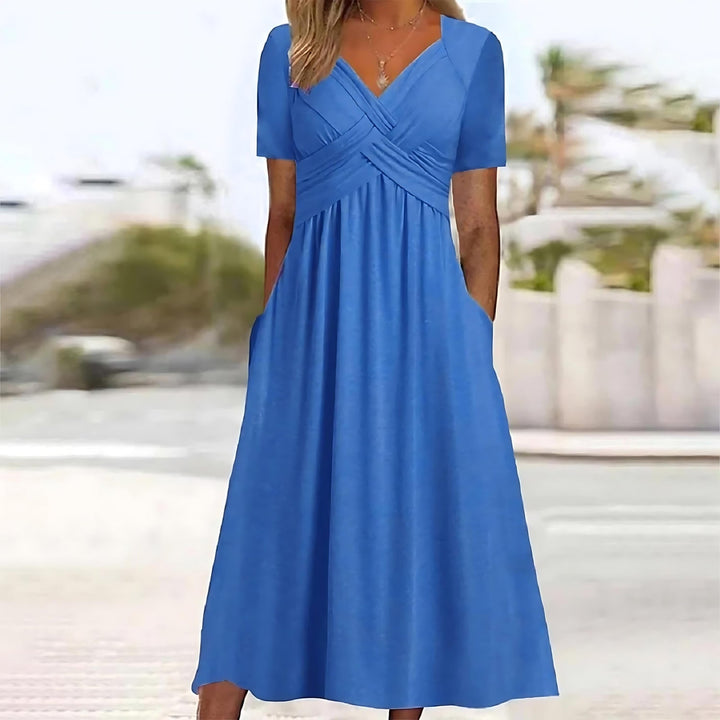 1+1 FREE | Seraphine - Elegant Midi Dress