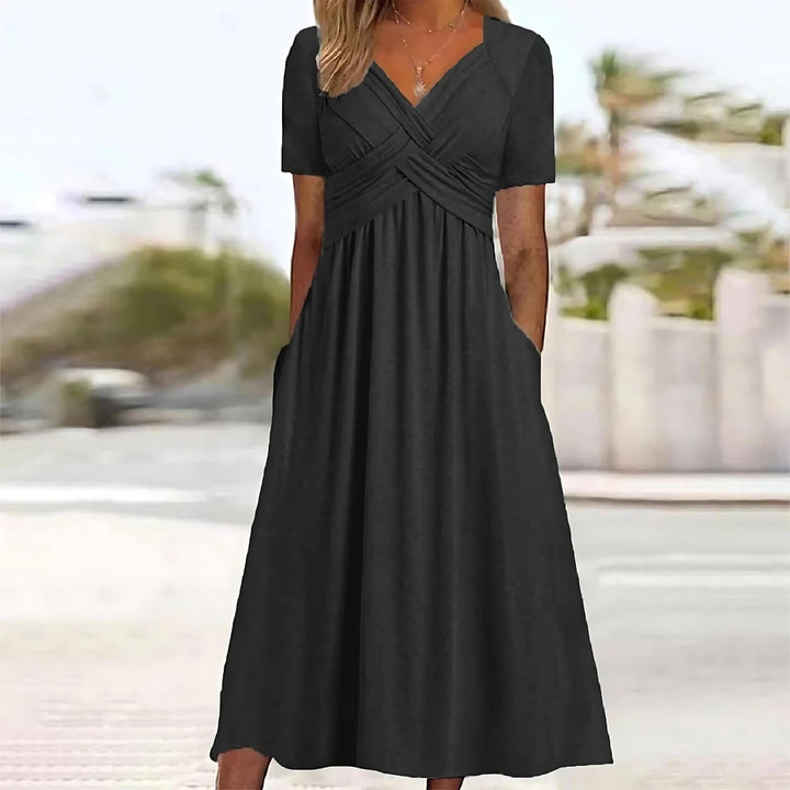 1+1 FREE | Seraphine - Elegant Midi Dress