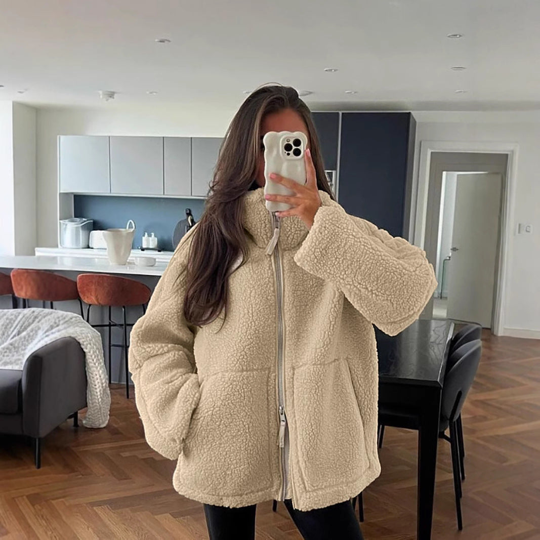Kaja | Cozy Teddy Coat