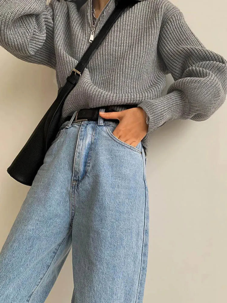 1+1 FREE | Terri - Oversized Turtleneck Sweater